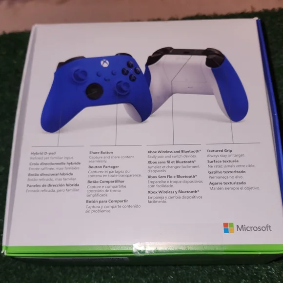 Xbox one controller shock blue